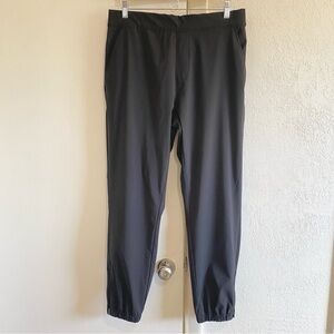 Member’s Mark Travel Jogger Pants Black Elastic Waist Stretch Men’s L